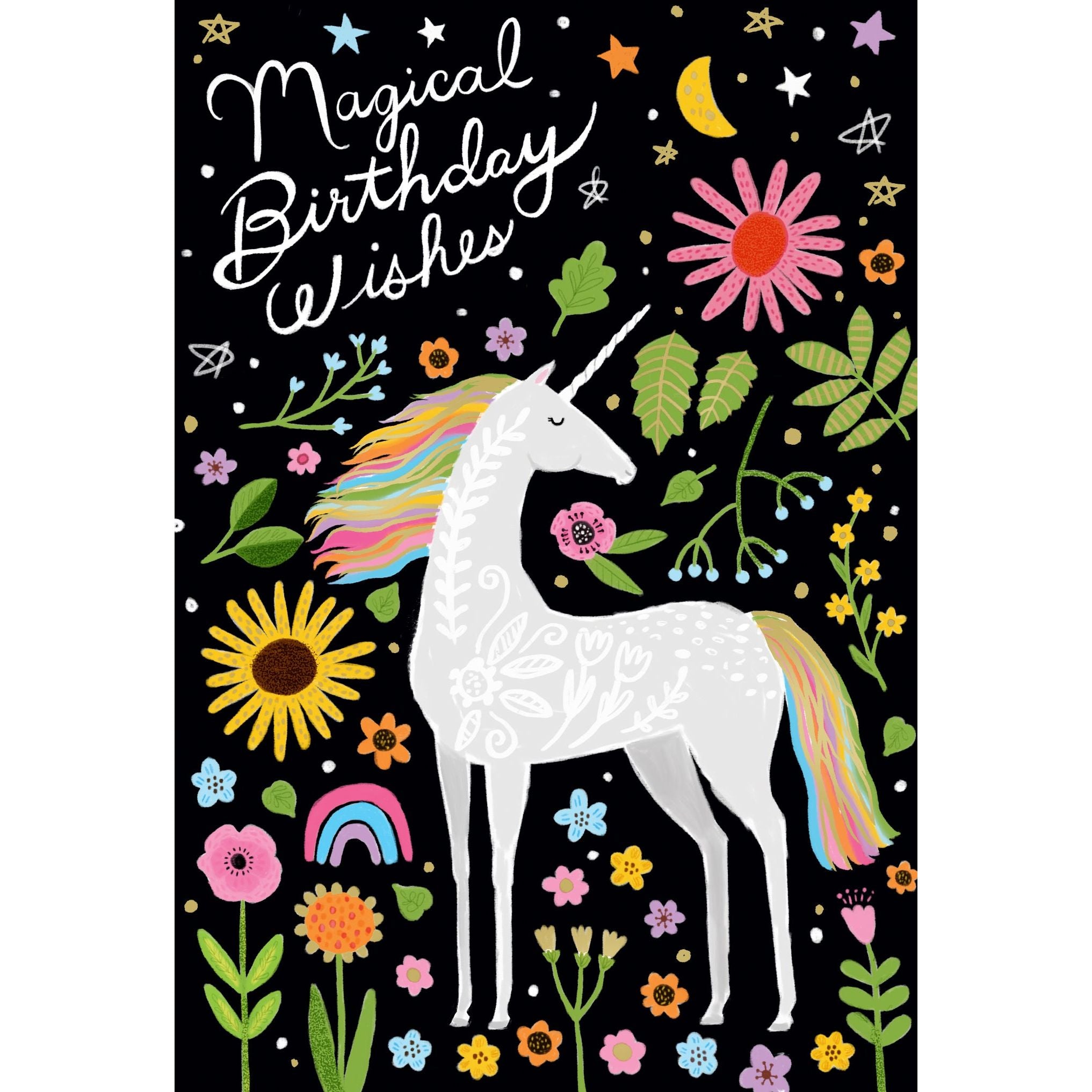 Unicorn Birthday Card - Cardmore